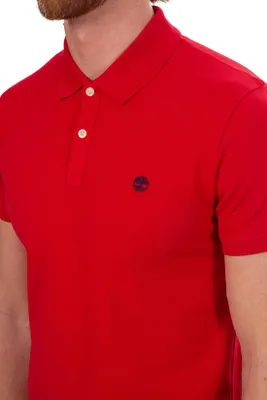 Zdjęcie produktu dla TIMBERLAND - Męska koszulka polo z logo - Rozmiar M