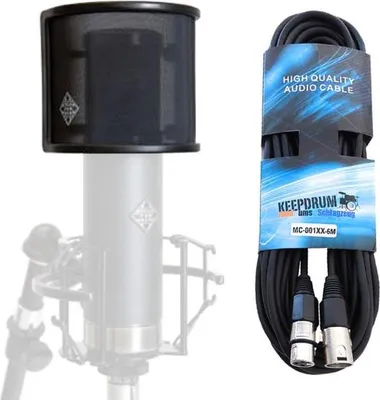 Produktbild von Telefunken PL05 Popschutz mit XLR-Kabel 6m