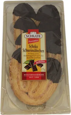 Produktbild von Schulte Schoko Schweineöhrchen 175g