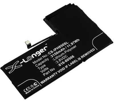 Produktbild von Akku für Apple APN:616-00506 Li-Pol 3,80 Volt 3174 mAh schwarz