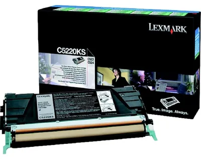 Image de Lexmark C5220KS Cartouche de toner 1 pièce(s) Original Noir
