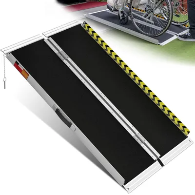 Productafbeelding van Opvouwbare Rolstoelhelling van Aluminium 122 cm