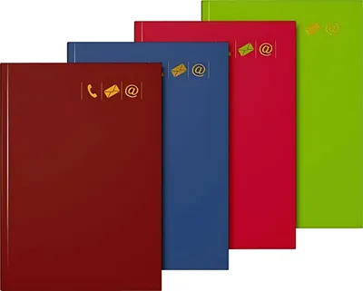 Produktbild von BRUNNEN Adressbuch A5 großes Register 1064655
