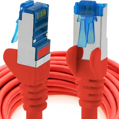 Zdjęcie produktu dla 1aTTack.de, kabel sieciowy 2 m, CAT 6A, S/FTP (S-STP), biały - (2 m, C)