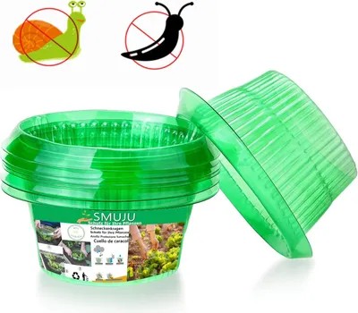 Zdjęcie produktu dla Obręcze Przeciw Ślimakom 12 sztuk Ø 24 cm do Roślin Wielokrotnego Użytku