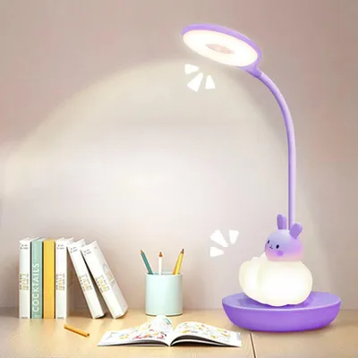Productafbeelding van Bureaulamp voor Kinderen met 3 Verlichtingsmodi en Dimbare Functie