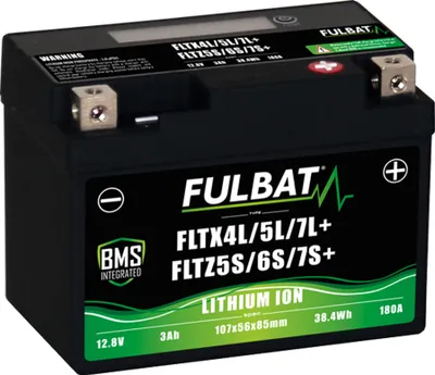 Obrázek produktu pro FULBAT FUL LITHIUM akumulátor - FLTX4L/FLTX5L/FLTX7L+ FLTZ5S/FLTZ6S/FLTZ7S+ / LTX4L/LTX5L/LTX7L+ LTZ5S/LTZ6S/LTZ7S+ (Lithium-gel)