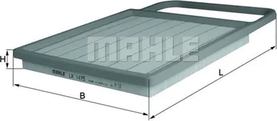 Produktbild von Luftfilter KNECHT LX 1475