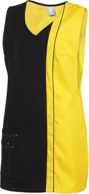 Produktbild von Leiber  Überwurfschürze Farbe schwarz/gelb Größe I, 08/2541/1018