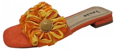Produktbild von Kamoa Pantolette Orange in Gr. 37