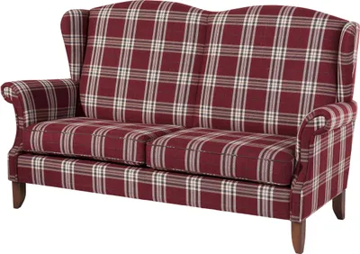 Produktbild von Max Winzer Sofa 2,5-Sitzer Verita - Flachgewebe rot - Maße: 193 x 86 x 108 cm