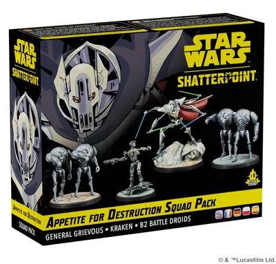 Immagine prodotto di Star Wars Shatterpoint Generale Grievous Pacchetto Squadra
