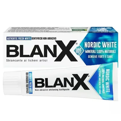 Zdjęcie produktu dla Pasta Do Zbw Blanx Nordic White 75 Ml