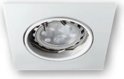 Produktbild von C-Light 12V LED Einbaustrahler Spot MR11 eckig weiss - 3,3 W warmweiss