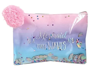 Produktbild von Kosmetiktasche „Mermaid“ – Gemeinschaftsarbeit