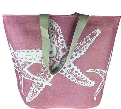 Produktbild von BambiniWelt by Rafael K. Strandtasche mit Reißverschluss XXL Beachbag Shopper Einkaufstasche Schultertasche für Damen