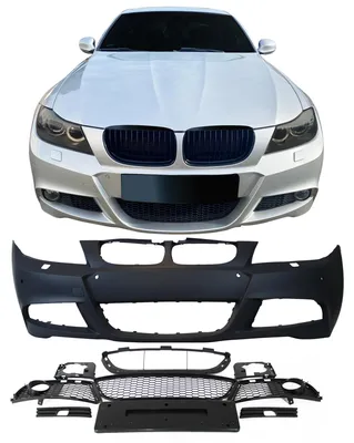 Produktbild von Stoßstange für BMW 3er E90 E91 ab 2005-2008 Front Spoiler mit ABE Performance