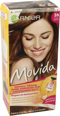 Produktbild von Garnier Movida Haarfarbe 26 Goldbraun