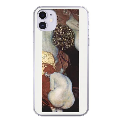 Produktbild von MuchoWow® Handyhülle Schutzhülle Hülle für iPhone 11 Goldfisch - Gustav Klimt Silikon Softcase Handy Hülle - Handytasche