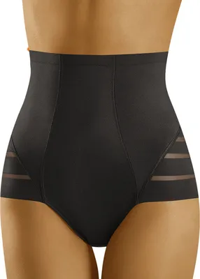 Produktbild von Wolbar Damen Slip Hoher Bund Shapewear WB428, Schwarz, L