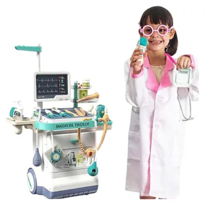 Zdjęcie produktu dla Zestaw Mały Doktor XXL 26el EKG Dentysta Okulista Kardiolog Akcesoria