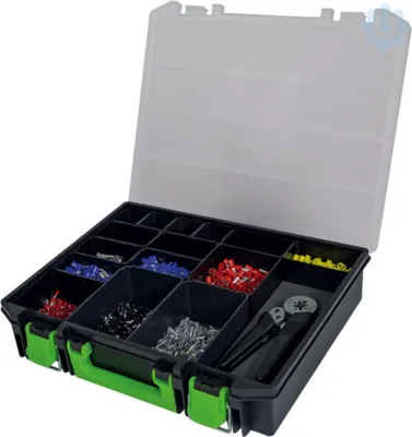 Produktbild von Haupa Aderendhülsen-Set Komplettsortiment inkl. Crimpzange - Maxami