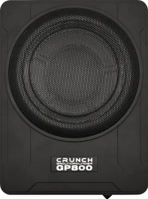 Immagine prodotto di Crunch GP800V2: Subwoofer attivo da 20 cm da installare sotto il sedile
