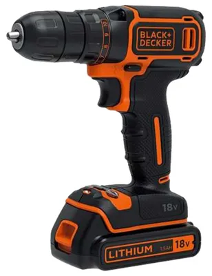 Produktbild von Black & Decker BDCDC18K Akkuschrauber Bohrschrauber 18V 1.5Ah mit Koffer