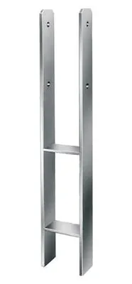 Produktbild von Ligna-Gard H-Anker für 7 x 7 cm Pfosten Länge 60 cm