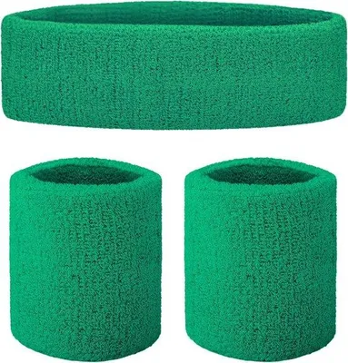 Produktbild von Z Sweatband Set Kopfband und Handgelenkbänder - Absorbierend und Elastisch für Sport