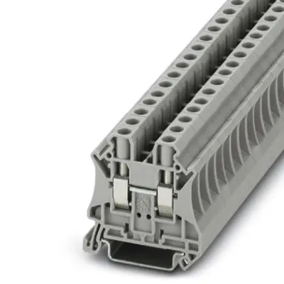 Produktbild von Phoenix Contact Durchgangsklemme UT 6 Schraubanschluss Nennspannung 1000V Kurzzeitstrom 0,72kA - 1 Stück