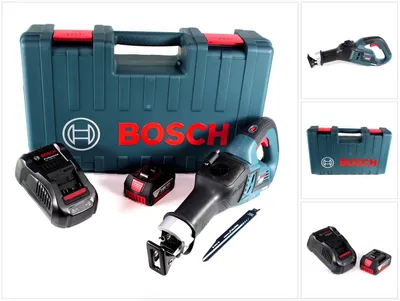 Zdjęcie produktu dla Akumulatorowa piła szablasta Bosch GSA 18V-32 bezszczotkowa 18V w walizce Craftsman + 1x akumulator 4,0Ah + ładowarka