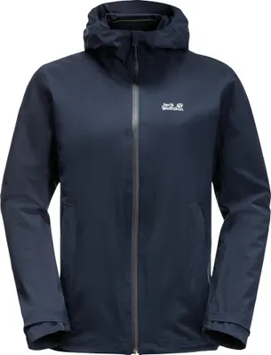 Produktbild von Jack Wolfskin Damen Regenmantel Graphit 1111514_1010 Grösse M