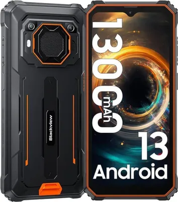 Produktbild von Blackview BV6200 Pro(8GB+128GB) Outdoor Handy, 13000mAh Akku, Helio P35, Super loud 3W Speaker, Octa Core, 13MP+8MP, 18W Fast Charging