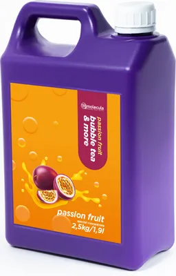 Produktbild von SIRUP FÜR BUBBLE TEA 2,5 l KONZENTRAT-SAFT-Passionsfrucht