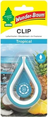 Zdjęcie produktu dla Wunder-Baum Tropica, Niebieski, Samochód, Tropikalny, 1 szt.