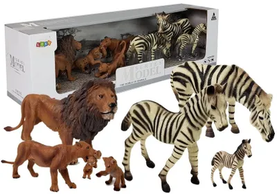 Zdjęcie produktu dla Zestaw figurek zwierzęta safari