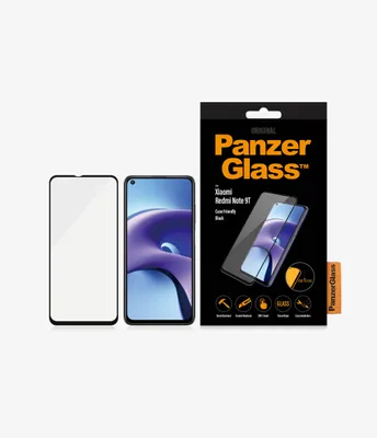Image de Verre trempé Panzerglass E2E Regular pour Xiaomi Redmi Note 9T