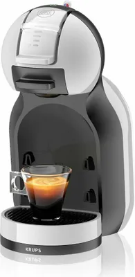 Produktbild von Kávovar s kapsulami Krups KP123B10 MINI ME ARCTIC GREY/ BLACK