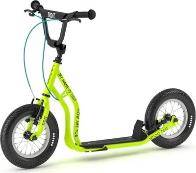 Produktbild von Tretroller Kinderroller Yedoo Tidit 12/12 Scooter Roller Cityscooter lime