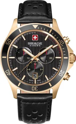Produktbild von Uhr Swiss Military Hanowa Herren schwarz SMH-SMWGC0007610