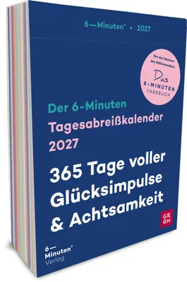 Produktbild von Tagesabreißkalender 2027: 6-Minuten