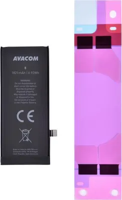 Image de Batterie pour Apple iPhone 8, Li-Ion 3,82V 1821mAh (remplacement 616-00357)