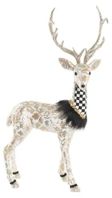 Weihnachtsdekoration, Schwarz/Gold, Polyester, 22x59x37 cm
