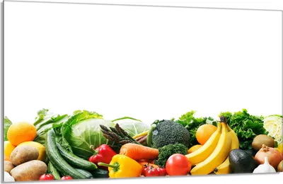 Produktbild von Herdabdeckplatte 80x52cm 1-teilig Glaskeramikkochfeld-Abdeckung Spritzschutz, Gemüse Bunt