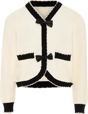 Immagine prodotto di Cardigan da donna NAEMI - lana bianca, XS/S