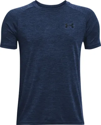 Produktbild von UNDER ARMOUR Tech 2.0 kurzarm Trainingsshirt Jungen 408 - academy/black L (149-160 cm)