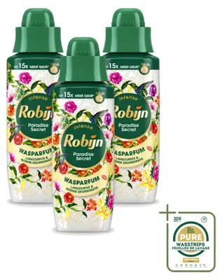 Produktbild von 3 x Robijn Intense Wasparfum Paradise Secret - 342 ml - Vorratspackung - 3 Stücke
