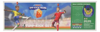 Produktbild von Tipp-Kick Mania Migros Tischfußball Kicker Spieler Tore Torhüter Bälle Spieleset