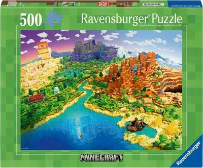 Image de Puzzle 500 Minecraft
